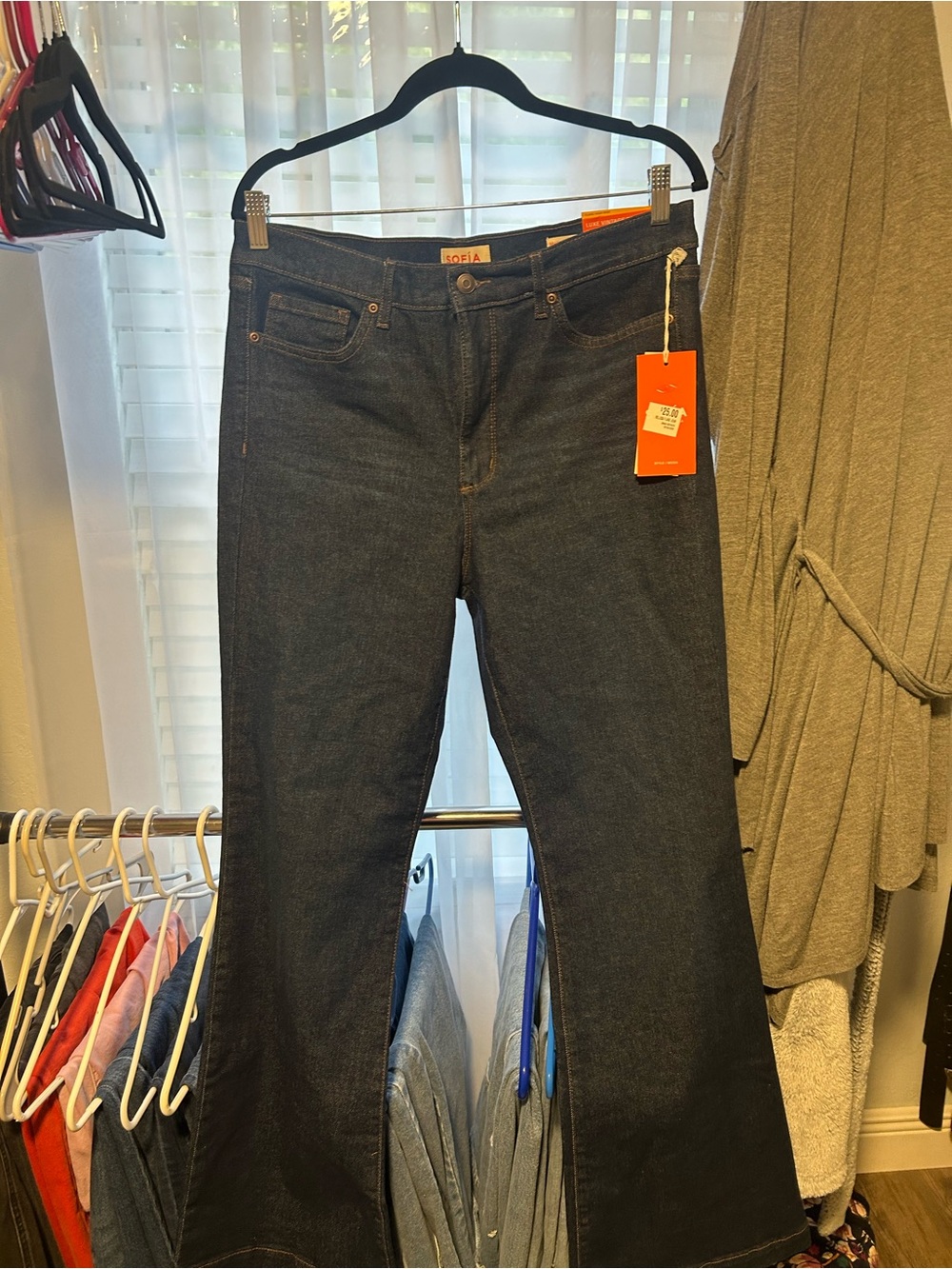 sofia by sofia vergara Dark Blue Flare Jeans